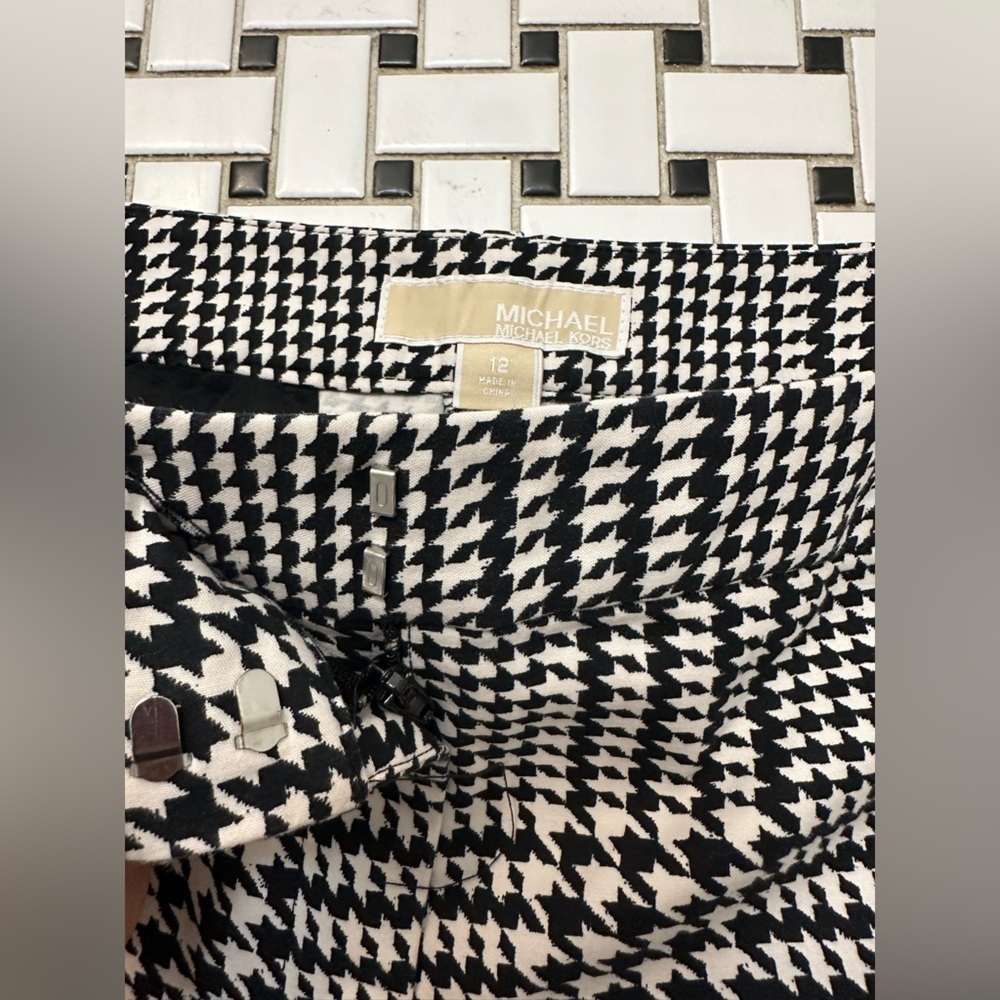 Michael Kors Men's Checkered Dress Pants - Picture 3 of 7